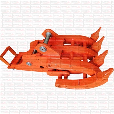 Ekskavatora manuālā greifera mehāniskā satvērējs