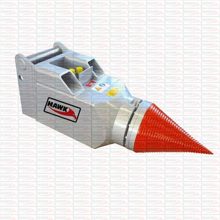 Cone Log Splitter For Skid Steer