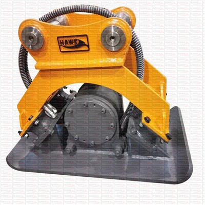 Hidrauliskais plākšņu blīvētājs ekskavatoram