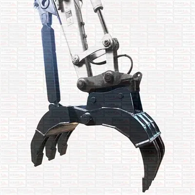 Manuālā mehāniskā ekskavatora satvērējs